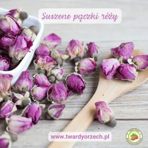 RÓŻA suszona pączki róży 50g-4935